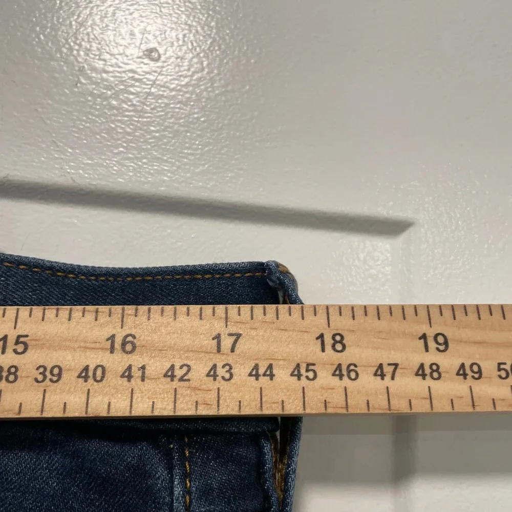 Banana Republic Mens Travel Jeans Skinny Fit Dark Wash Denim Pants 34x32
